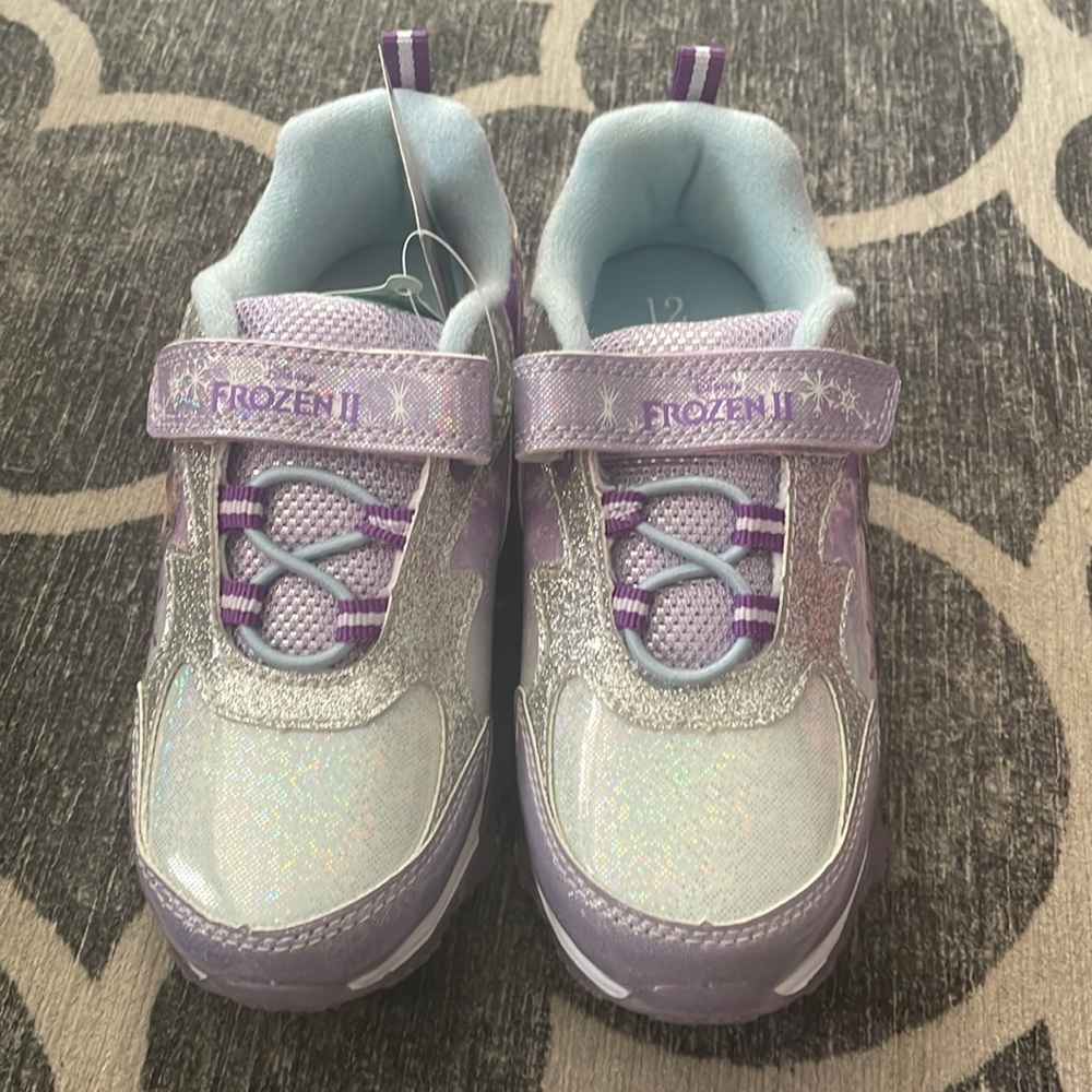 Disney Frozen Light Up Sneaker NWT